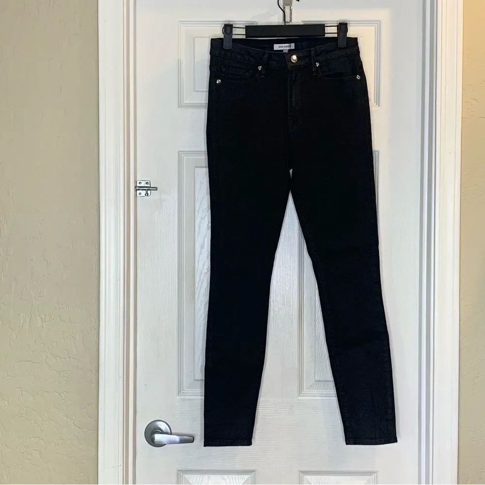 Good American Good Legs Skinny Jeans Black Size 4